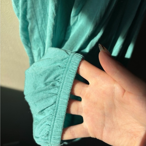 Y2K Deadstock Daytrip Teal and Black Black Beaded Top - Picture 6 of 9